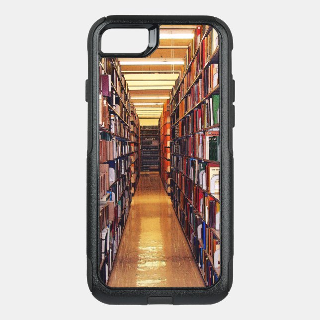 Library Books OtterBox iPhone X Case (Back)