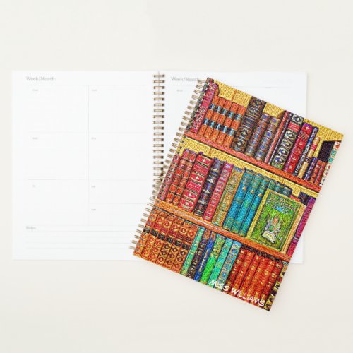 Library Books Planner