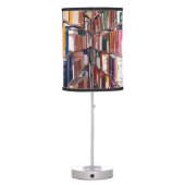 Library Books Table Lamp (Back)