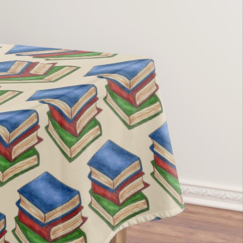 Library Books Teacher Librarian School Classroom Tablecloth