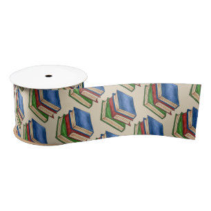 Library Books Teacher Librarian School Reading Satin Ribbon
