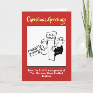 Library, Bookshop or Bookstore Christmas Card