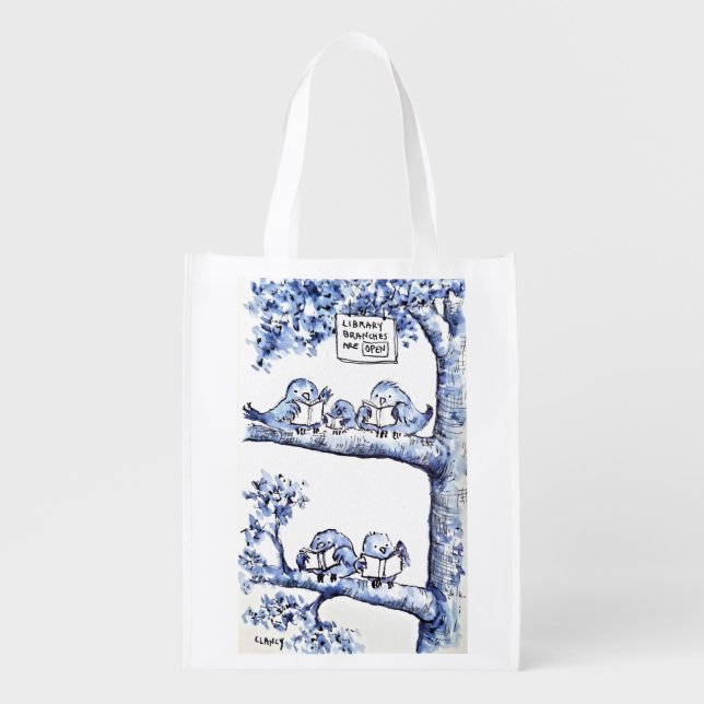 Library Branches book bag (Front)