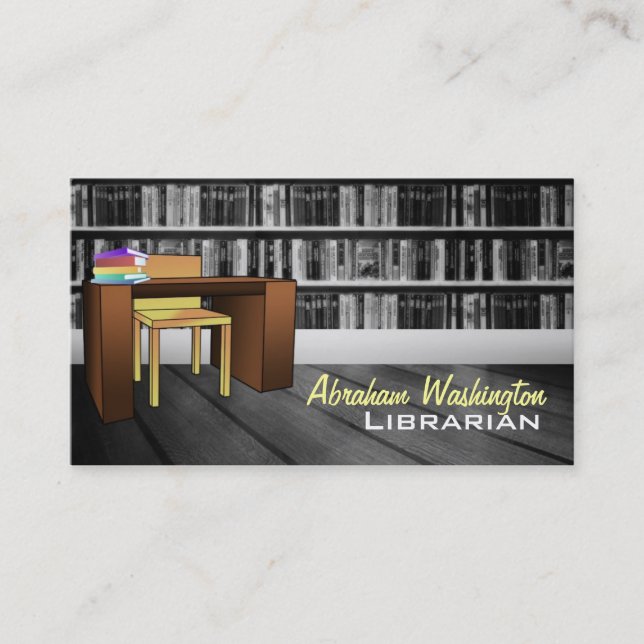 Library Business Cards (Front)
