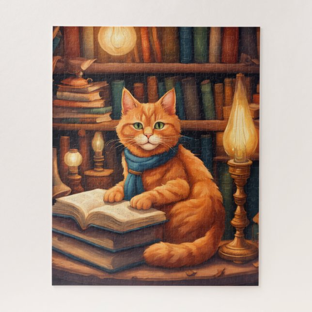 library cat #13 puzzle (Vertical)