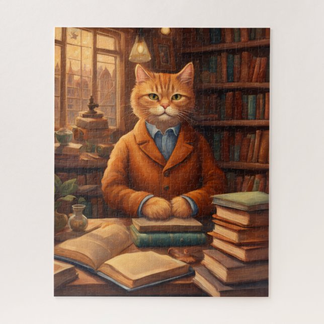 library cat #16 puzzle (Vertical)