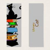 Library Cat (Book Mark) (Front & Back)
