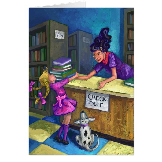 Library Check Out Cards (Front)
