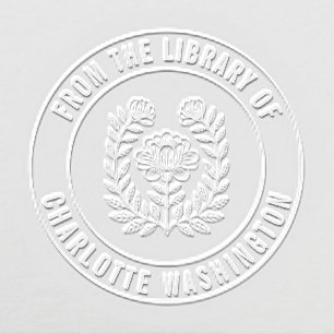 Library Custom Book Embosser Stamp