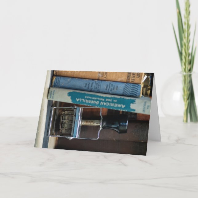 Library Date Stamp Card (Front)