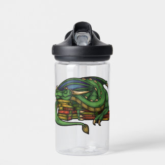 Library Dragon Water Bottle