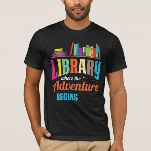 Library Fan _ book lovers Librarian Reader T_Shirt
