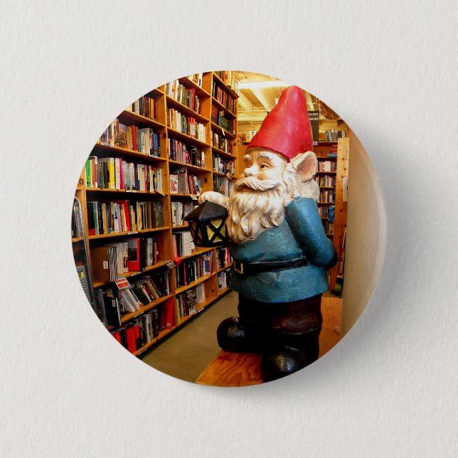 Library Gnome II Button (Front)
