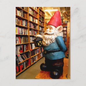 Library Gnome II Postcard