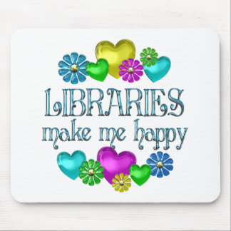 Library Happiness Mouse Pad