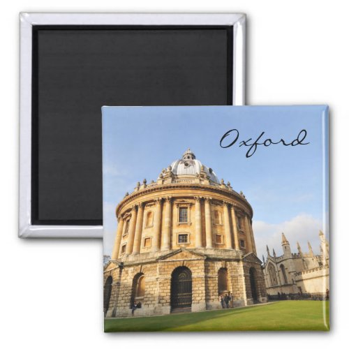 Library in Oxford England Magnet