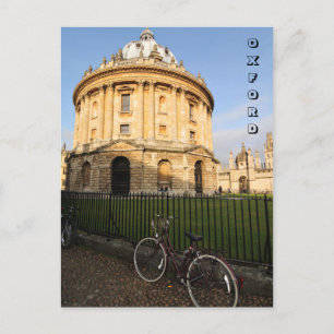 Library in Oxford, England Postcard
