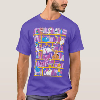 Library in Wonderland T-Shirt
