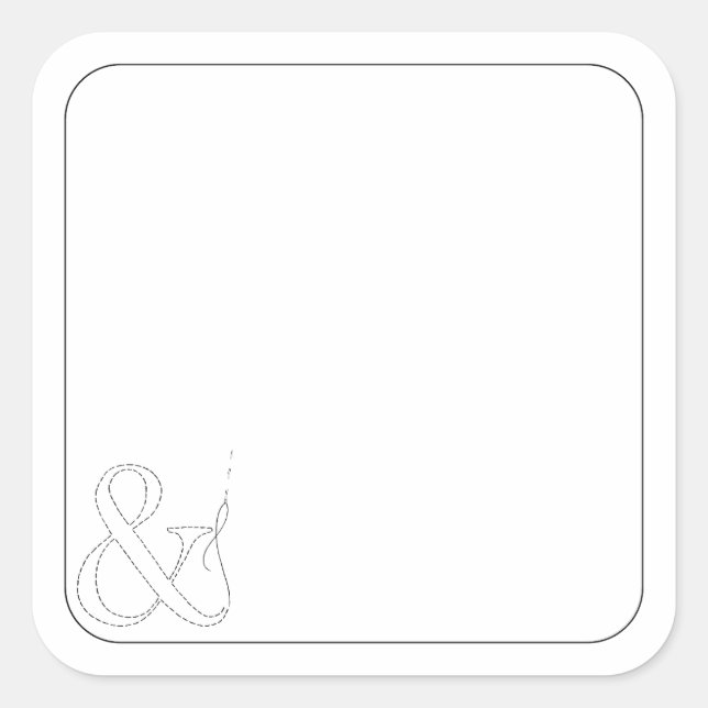 & Library Labels | Gift Tag | Sewing Organization (Front)