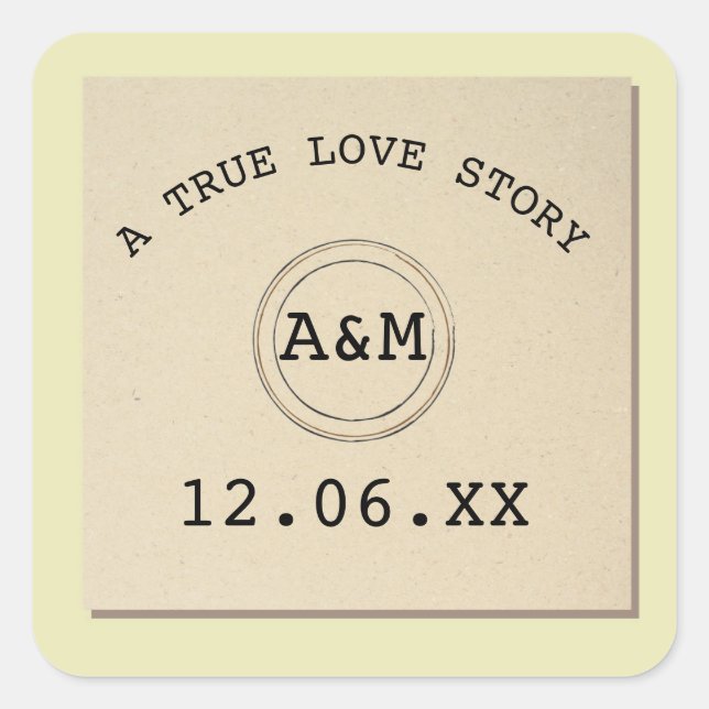 Library Love Store Books Stickers Labels (Front)