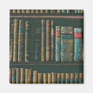 Library lover artwork magnet