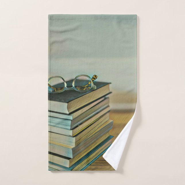 Library lover gift hand towel  (Hand Towel)