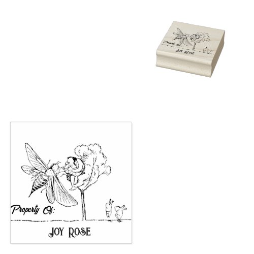 Library Of Bee Tree Book Ownership  Ink Stamp