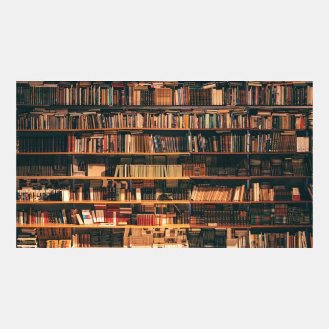 Library of Books ZOOM Background (Front)