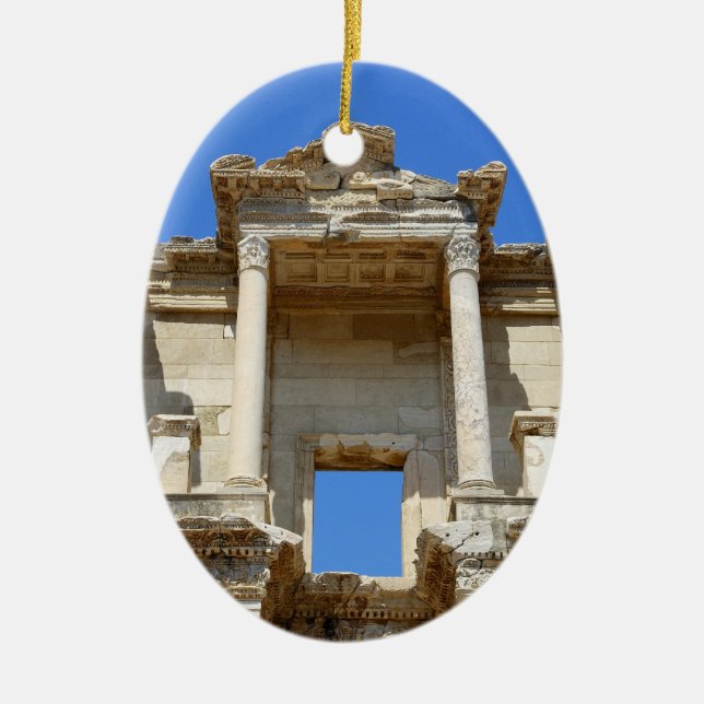 Library of Celsus Ornament (Front)