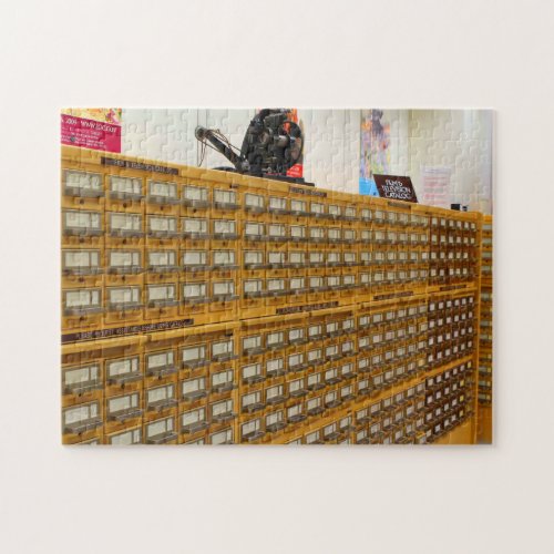 Library of Congress Card Catalog Jigsaw Puzzle