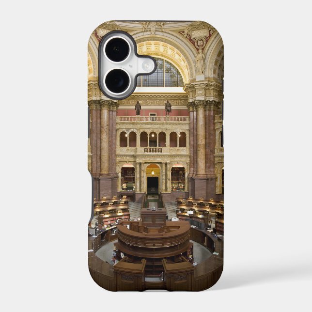 Library of Congress Iphone Case (Back)