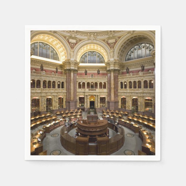 Library of Congress Napkins (Front)