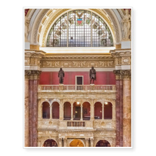 Library of Congress Temporary Tattoos