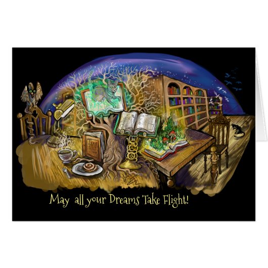 Library of Living Dreams Cards (Front Horizontal)