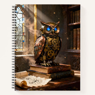 Library Owl Notebook