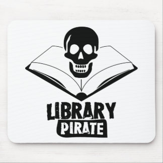 Library Pirate Mouse Pad