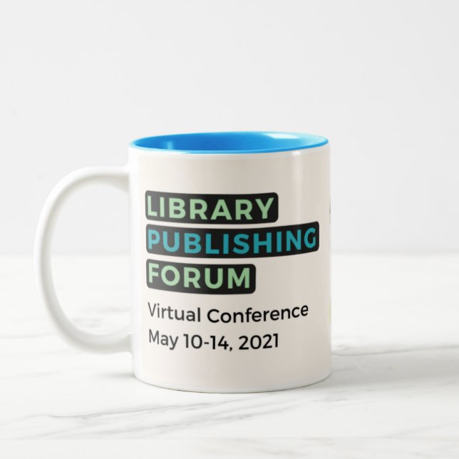 Library Publishing Forum 2021 Mug (Left)