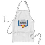LIBRARY QUOTE APRON WITH POCKETS