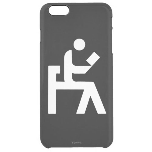 Library Reading Room Clear iPhone 6 Plus Case