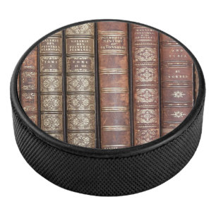 Library Shelf Hockey Puck
