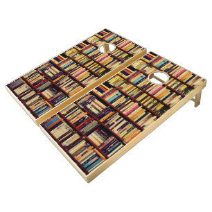 Library Shelves Cornhole Set