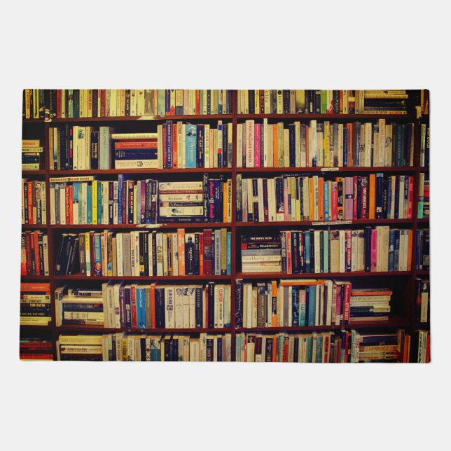 Library Shelves Doormat (Front)