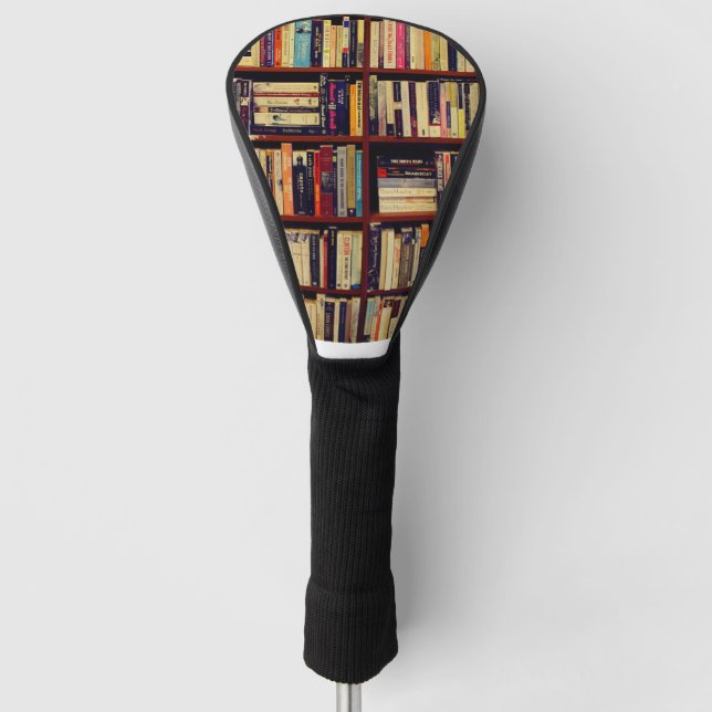 Library Shelves Golf Head Cover (Front)