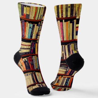 Library Shelves Socks