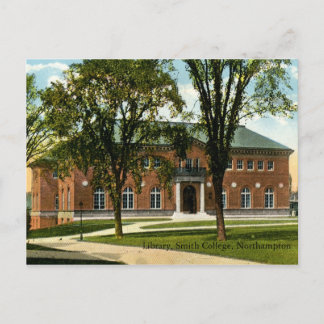 Library, Smith College, Northampton 1921 Vintage Postcard