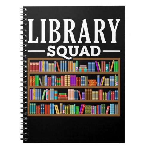 Library Squad Book Lover Reading Librarian Humor