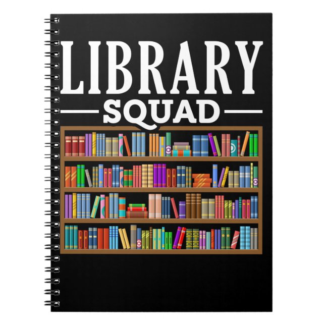 Library Squad Book Lover Reading Librarian Humor (Front)