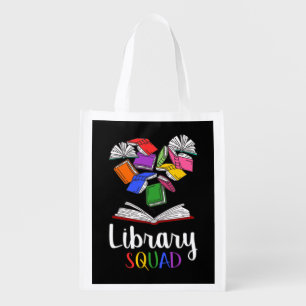 Library Squad I Grocery Bag