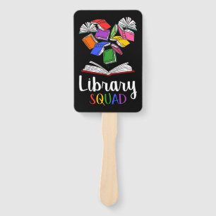 Library Squad I Hand Fan