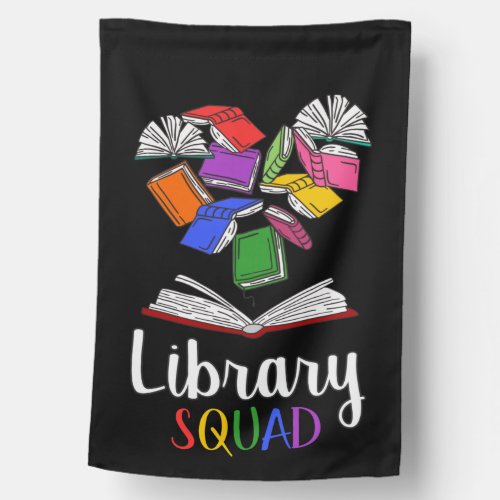 Library Squad I House Flag